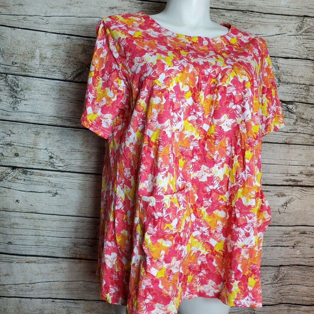 Anthony Richards Short Sleeve Top 100% Cotton Size XL NWOT